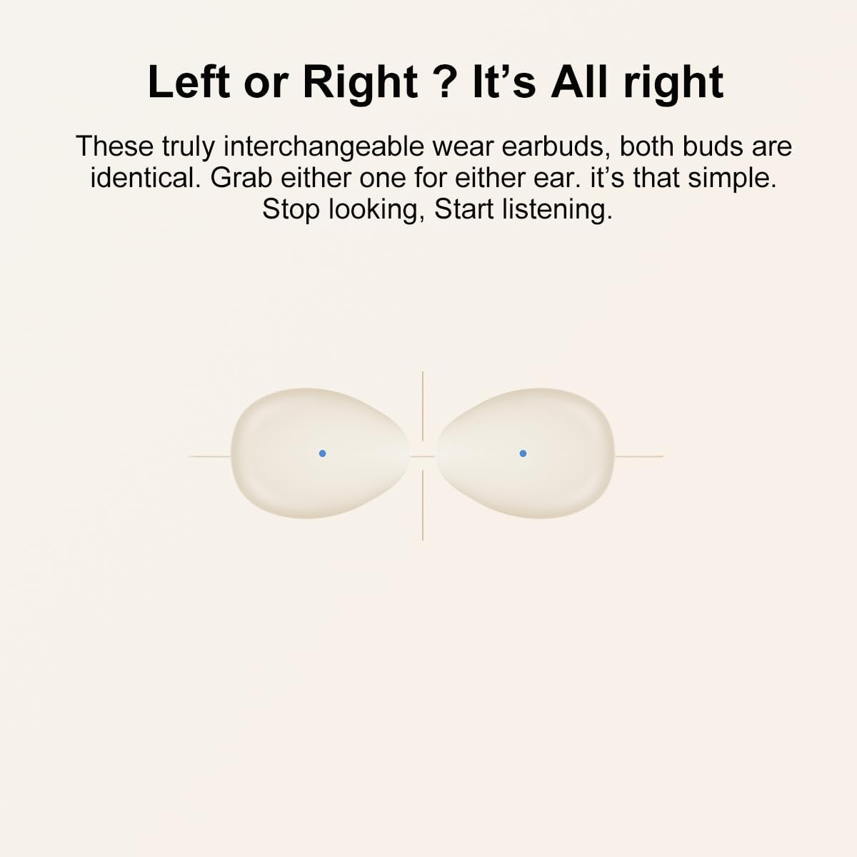 Mini Wireless Bluetooth Earbuds, Tiny Semi In-Ear Headphone Small/Light/Thin for Sleep on Side/Work/Fitness/Run/Drive, Stream Music or Podcasts from Iphone/Android Phones(White Gray)&hellip; image number 3