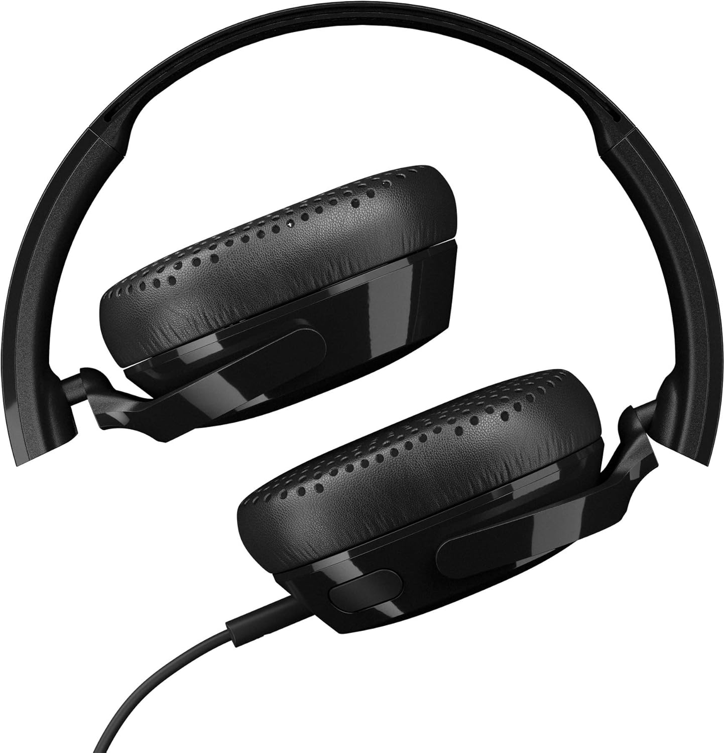 Skullcandy Riff On-Ear Wired Headphones, Black - Blue image number 2