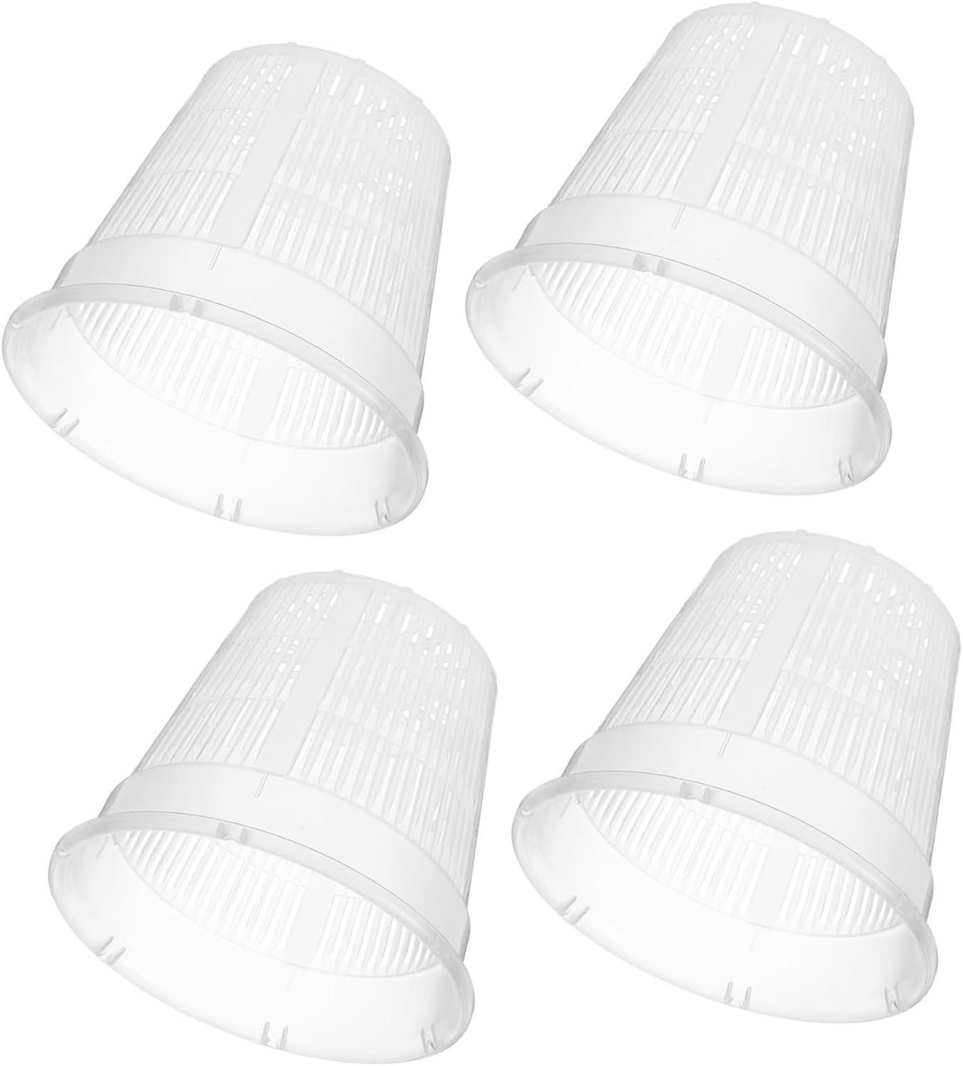 Parliky 4Pcs Hydroponic Vegetable Planting Baskets Outdoor Indoor Garden Supplies Aquarium Planting Baskets Soil Growing image number 2