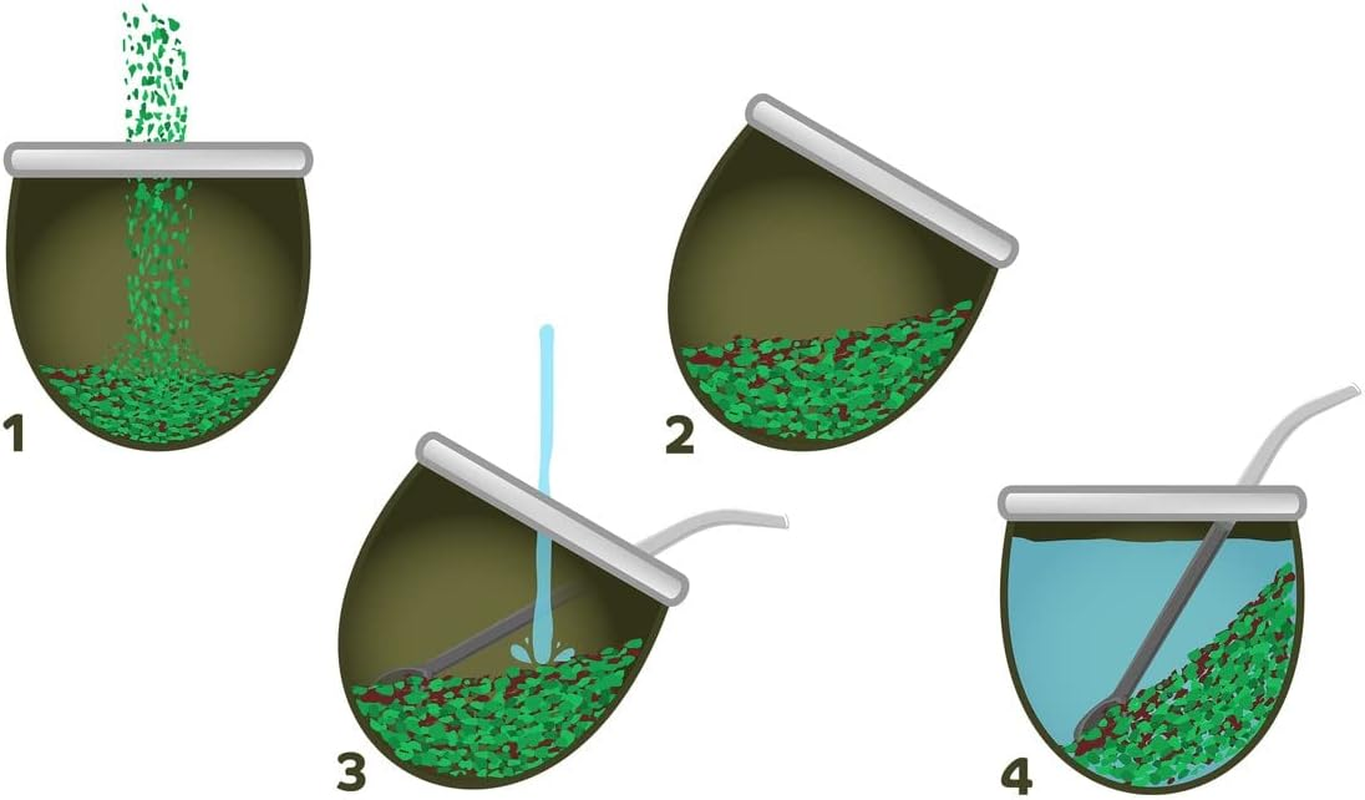 Mate Green Ceramic Mate Mug 300 Ml - Honey Colour Aztek Yerba Mate Cup - Traditional Aztec Pattern - Ceramic Calabash, Brown Tone - Honey