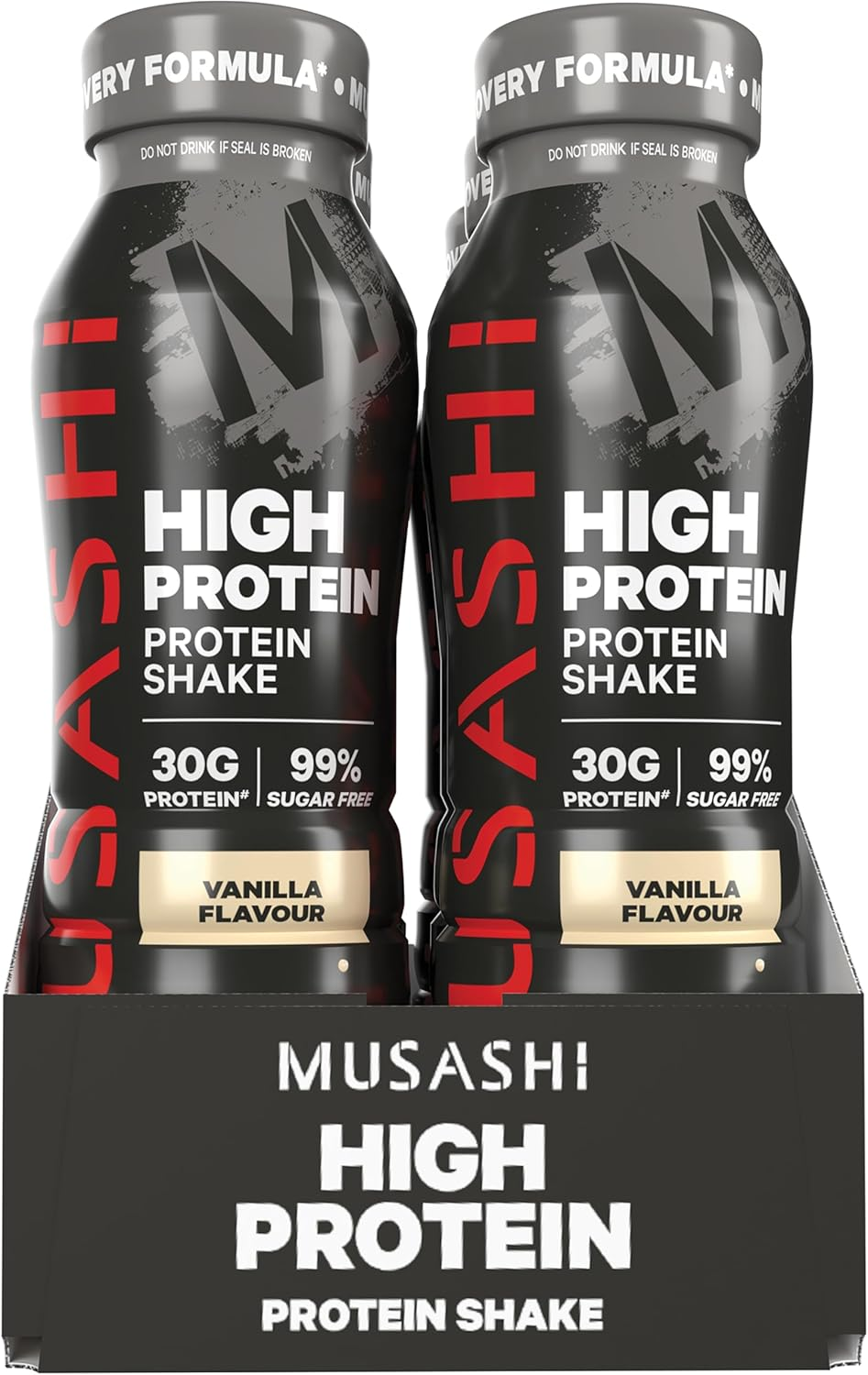 Musashi High Protein Creamy Vanilla Milk Drink, 6 X 375 Milliliters image number 5
