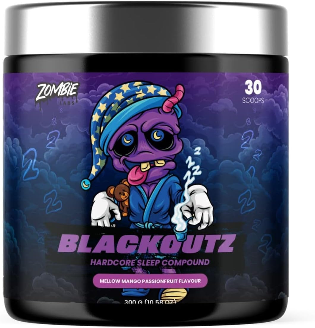 Zombie Labs Blackoutz Mango Passionfruit 300G Hardcore Sleep Compound image number 2