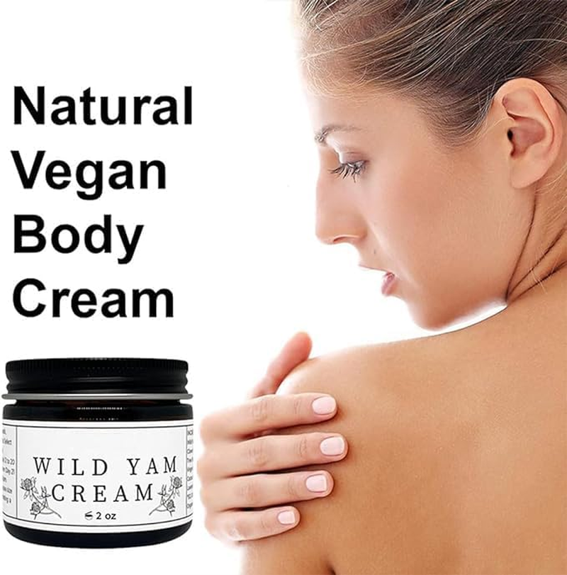 Organic Wild Yam Cream for Hormone Balance, Organic Concentra Wild Yam Cream, Natural Night Sweats Cream for Man & Women, Deep Moisturization 60G/2 Oz (3) image number 5