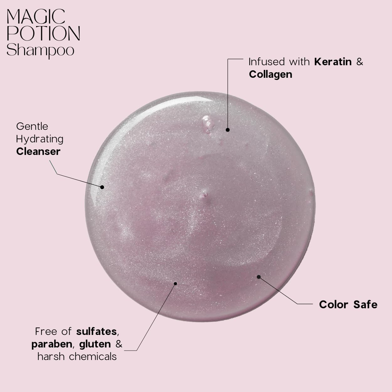 Simply Smooth Xtend Keratin Reparative Magic Potion Shampoo - 1000Ml image number 5