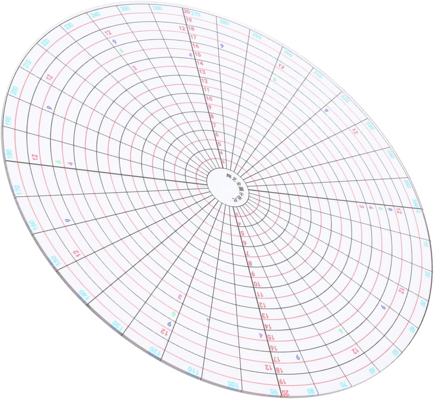Pottery Tool Kit Clay Measuring Gauge Circle Maker Ruler for Making Circles and Trimming Tools for Pottery Polymer Clay and Ceramics image number 6