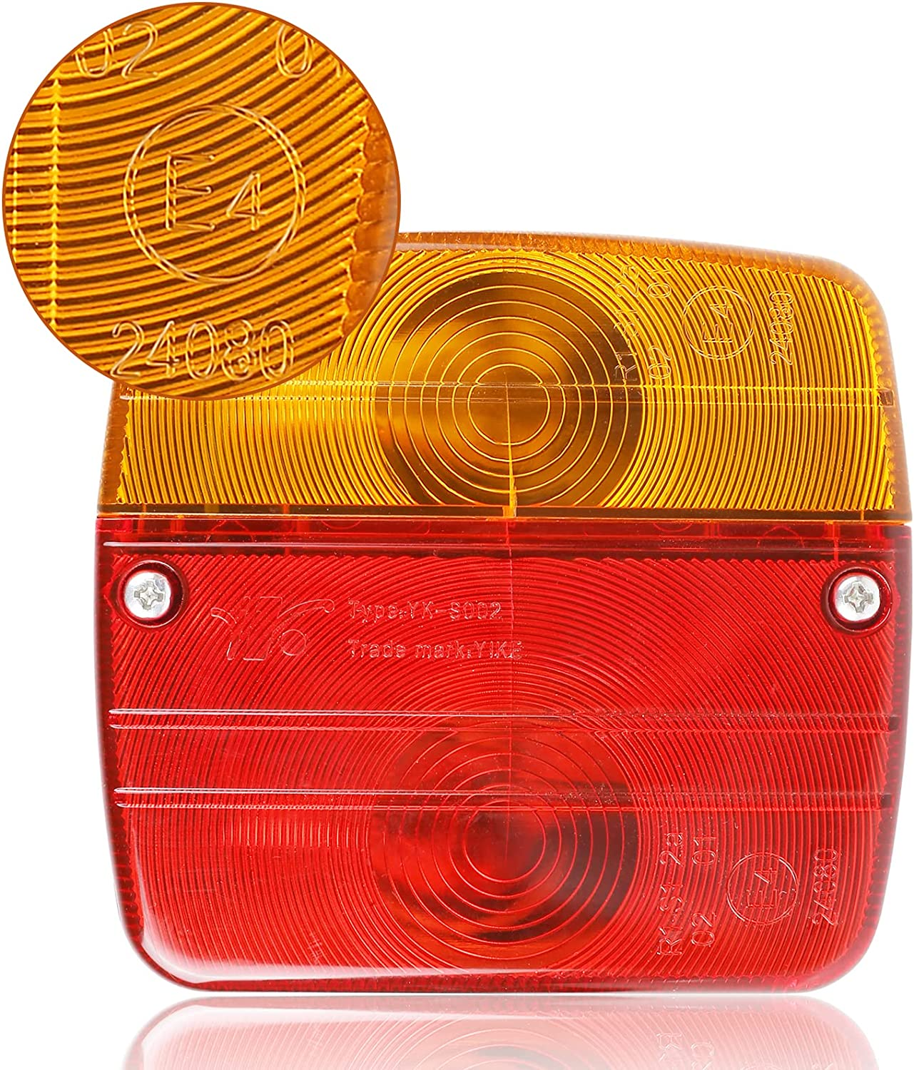 MAMIZO Rear Lights Set for Trailers, Magnetic Installation, 7 M Cable, 7-Pin Plug, 12 V, E Certification, Rear Lights, Trailer Lighting, Rear Lights for Trailers, Trucks, Transporters, Motorhomes, image number 2