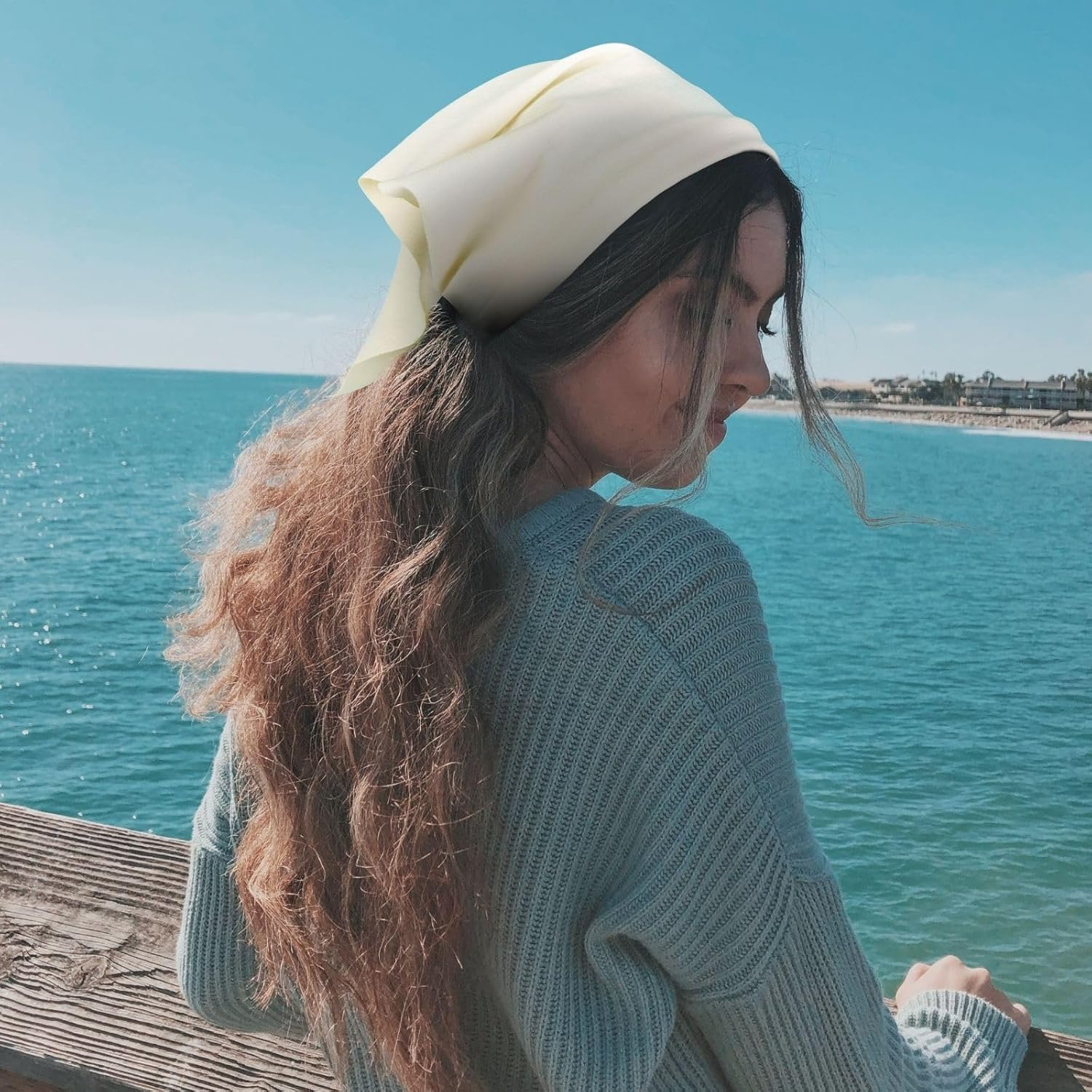 WOVOWOVO 8 Pack Large Scarf Headbands for Women image number 2