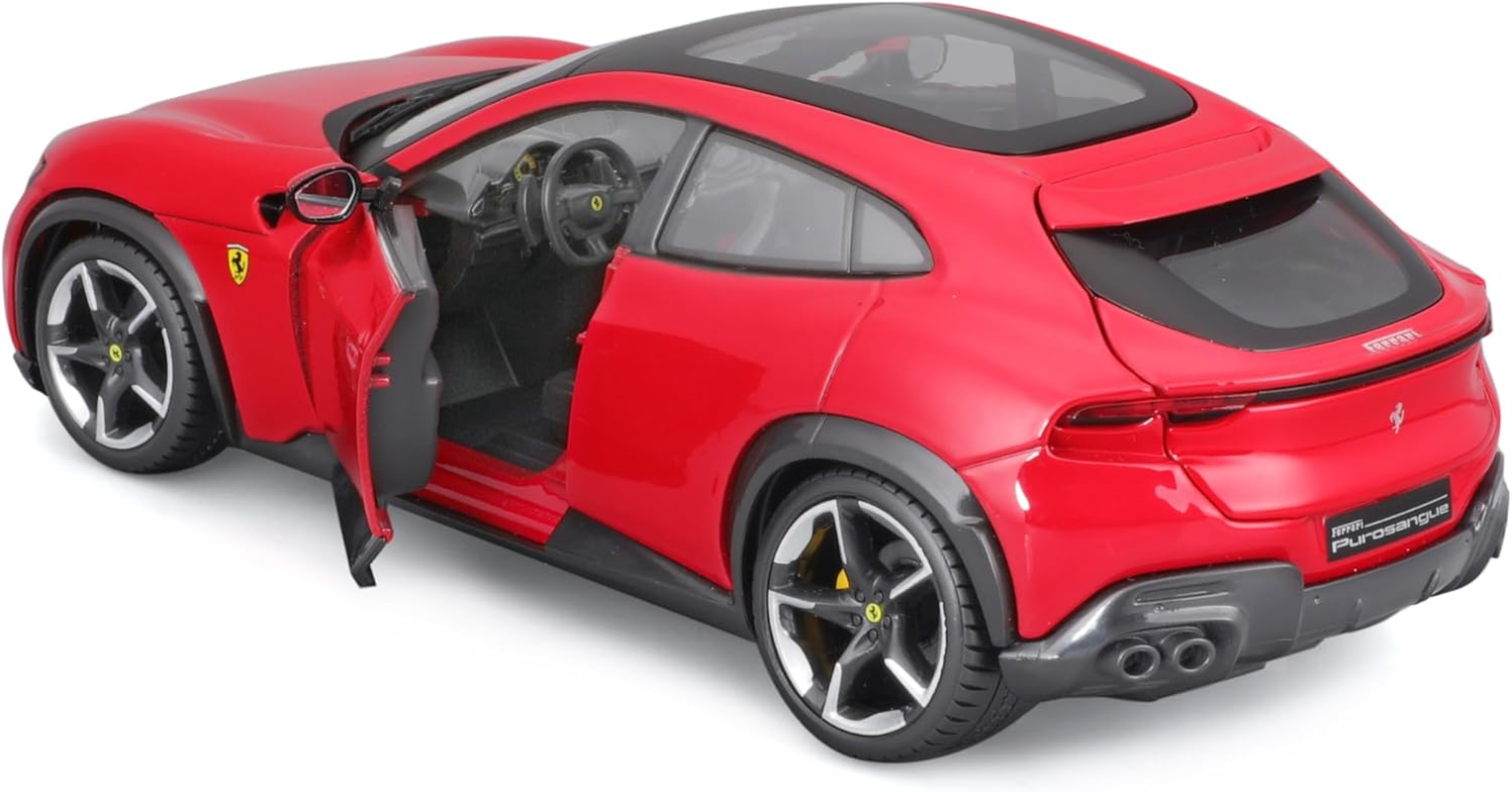 Bburago - Ferrari Purosangue R&P - Realistic 1:24 Scale Model Car, Official Ferrari Licence, Recommended Age 3+ Years image number 3
