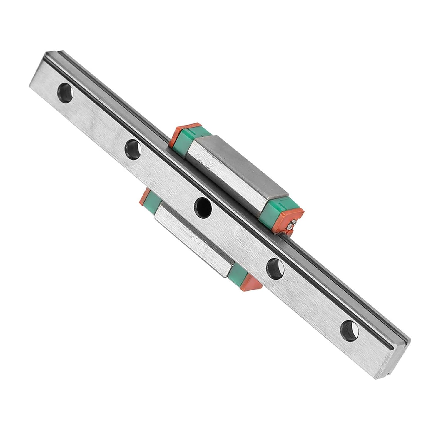 Viagasafamido 9Mm LML9B Miniature Linear Rail Guide, Slide Rail, Small Size & Low Weight, 4-Point Design for Automatic Devices, Storage Steel with Lubricating System (100) image number 5