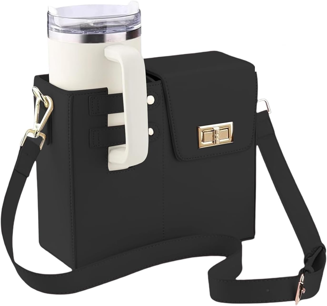 Water Bottle Bag Crossbodys, Water Bottle Carrier Bag for Stanleys Cup