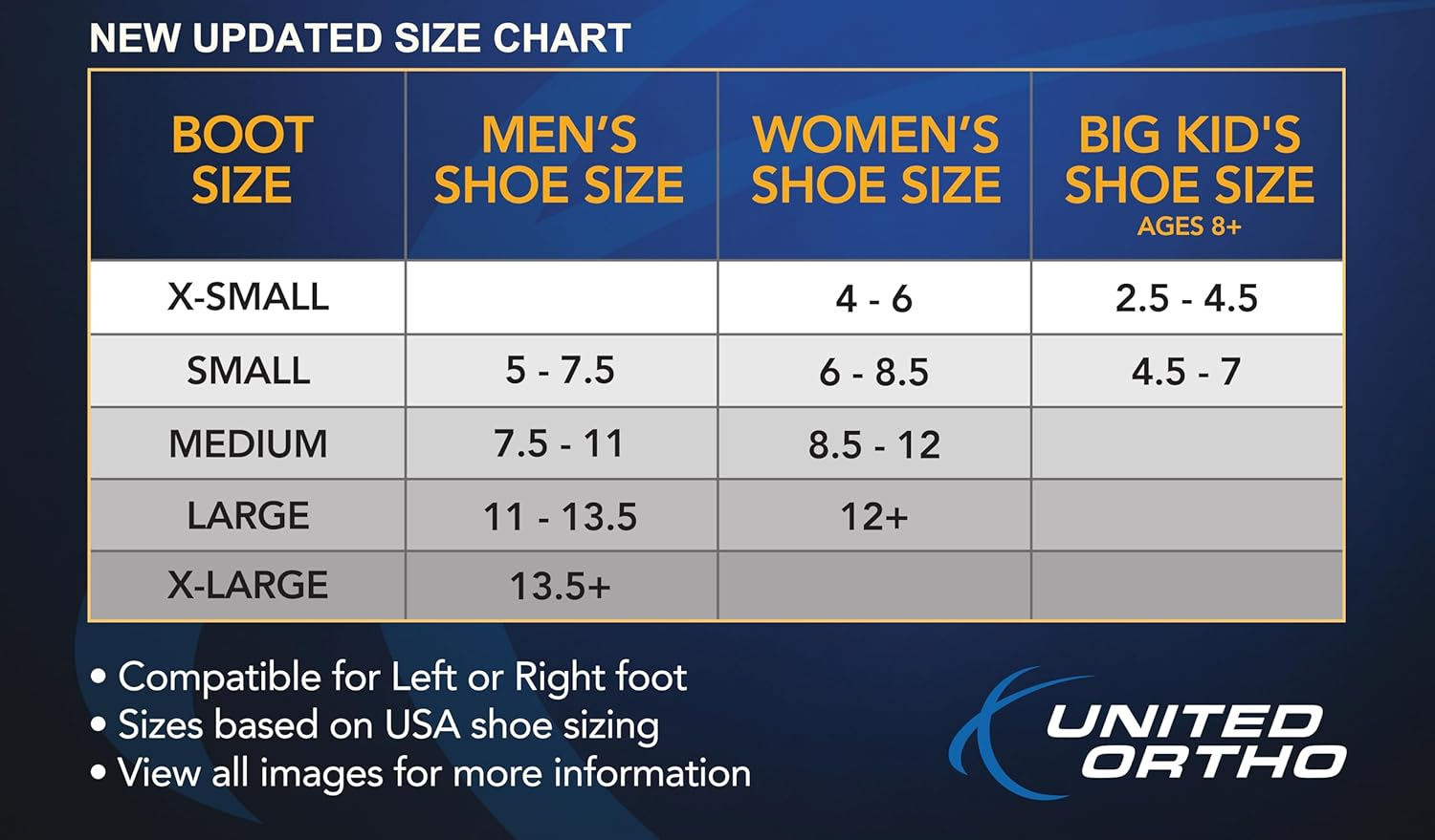 United Ortho Air Cam Walker Fracture Boot, Medium, Black (Pack of 1), USA14105 image number 2