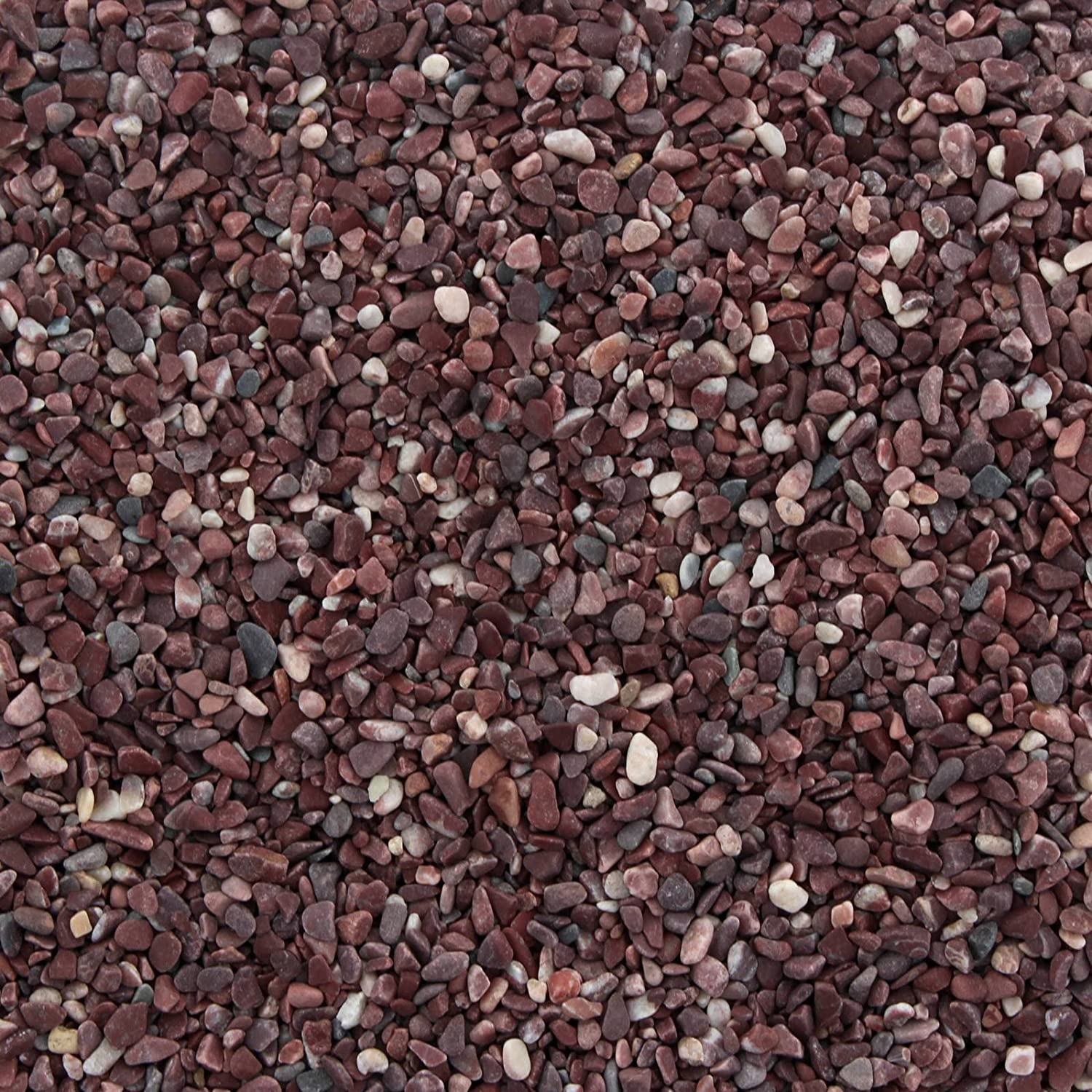 Aquarium Decorative Gravel Natural Ruby Red 2Kg Fish Tank 12200 Aqua One Rocks image number 1