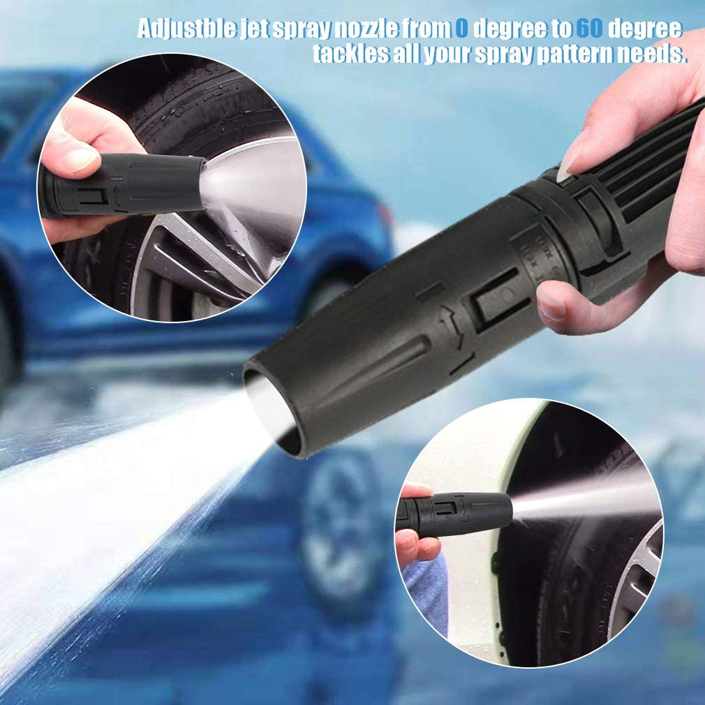 High Pressure Lance K&auml;rcher Plastic Jet Tube for Pressure Washer, High Pressure Spray Lance Nozzle Adjustable Spray Nozzle, for K&auml;rcher K2 K3 K4 K5 K6 K7 image number 2