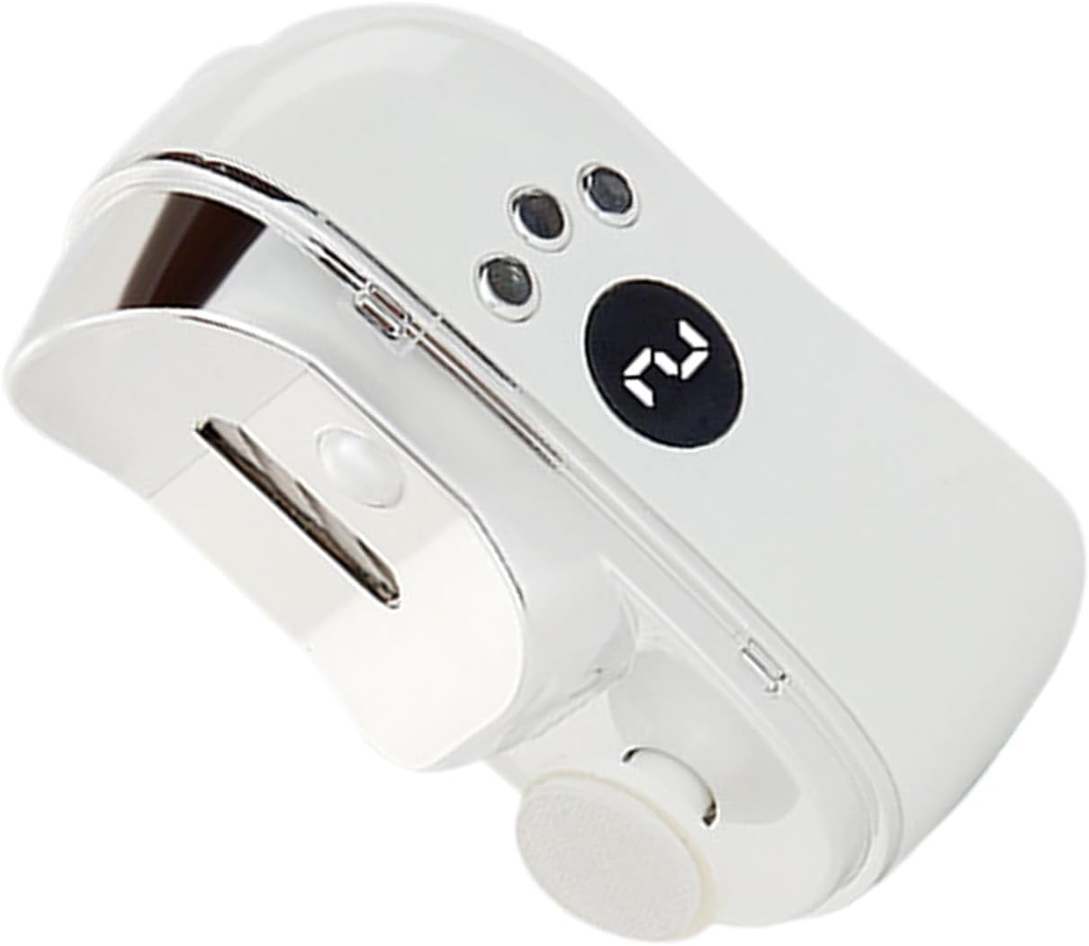 Electric Nail Clipper | Toenail File with LED Light,Portable Fingernail File - for Women Men Busy Professionals Home Office Dormitory Apartment Salon