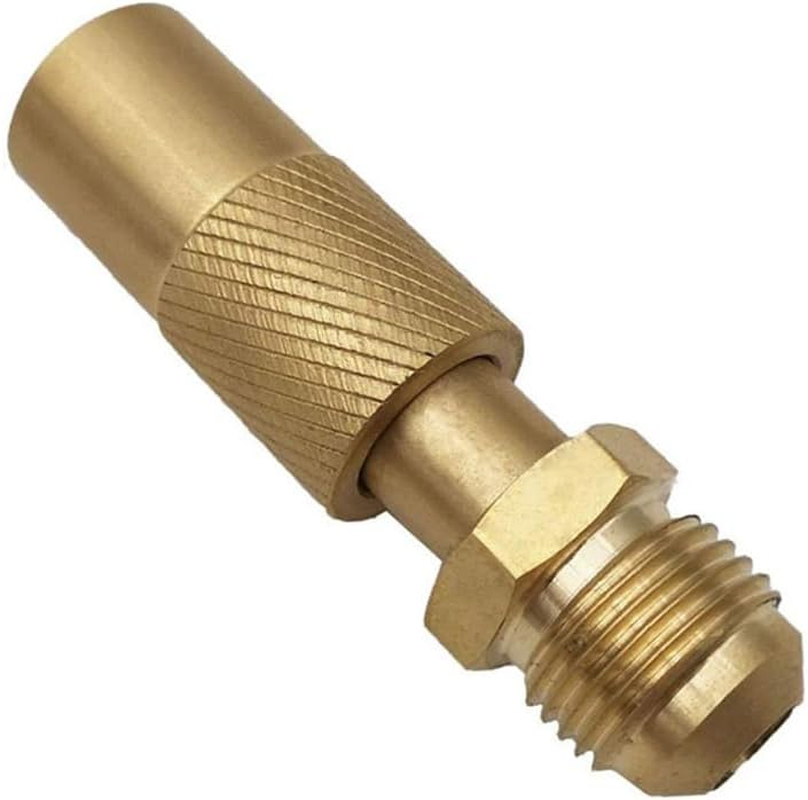 Tophomer 1 Piece, Tabletop Griddle 3/8" Male Flare RV Connect Adapter, Fits 17" & 22" Portable Gas Griddle, for RV Trailer Extension Hose Conversion Fitting image number 3