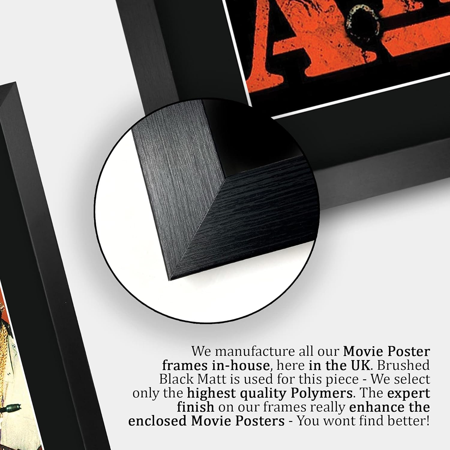 HWC Trading FR A3 the A-Team George Peppard, Mr T Gifts Printed Signed Autograph Poster for TV Memorabilia Fans - A3 Framed