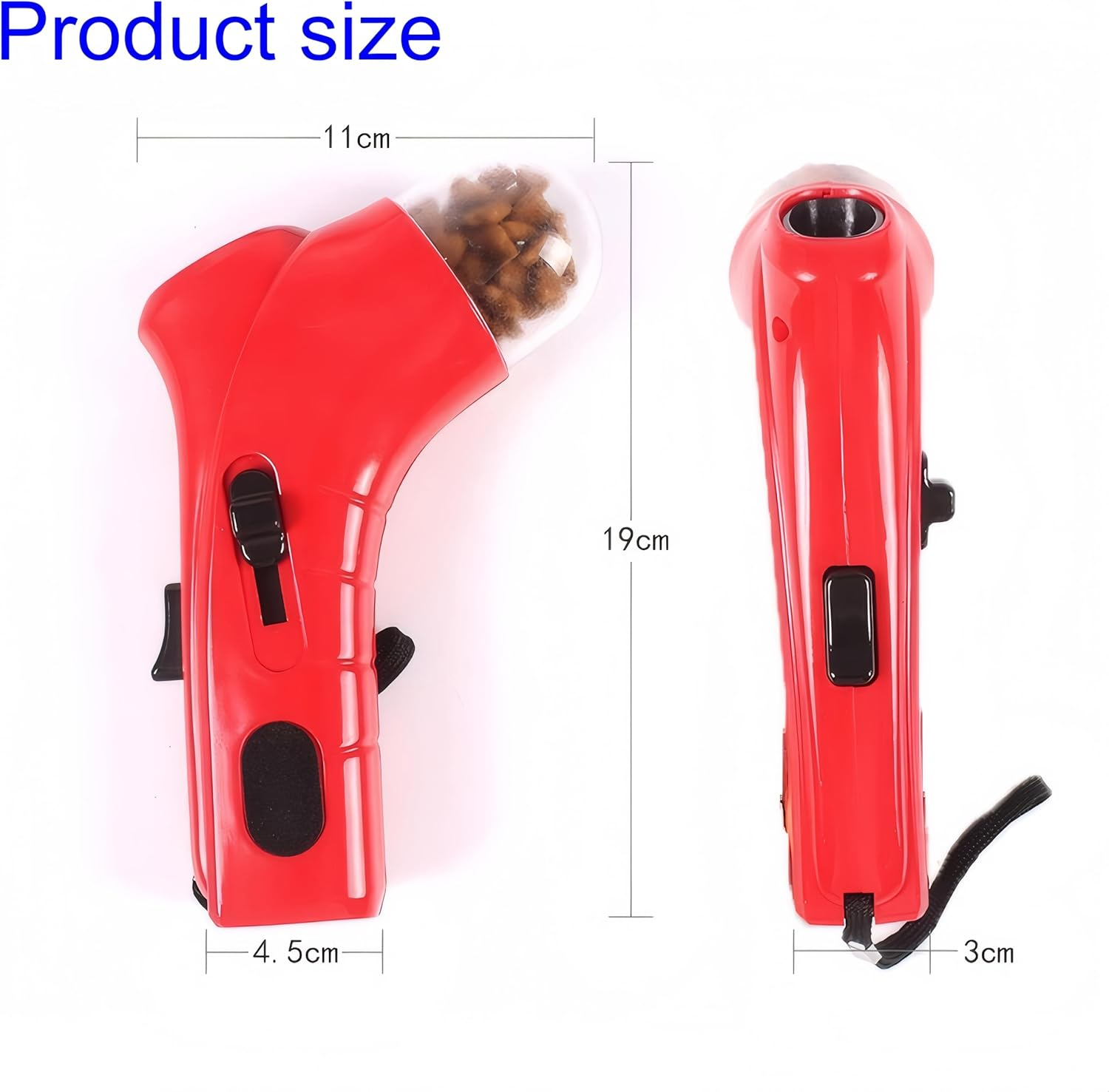 Interactive Dog Toys for Boredom Interactive Cat Treat Gun Handheld Dog Enrichment Puzzle Feeder Pet Snack Dispenser for Home Outdoor image number 2