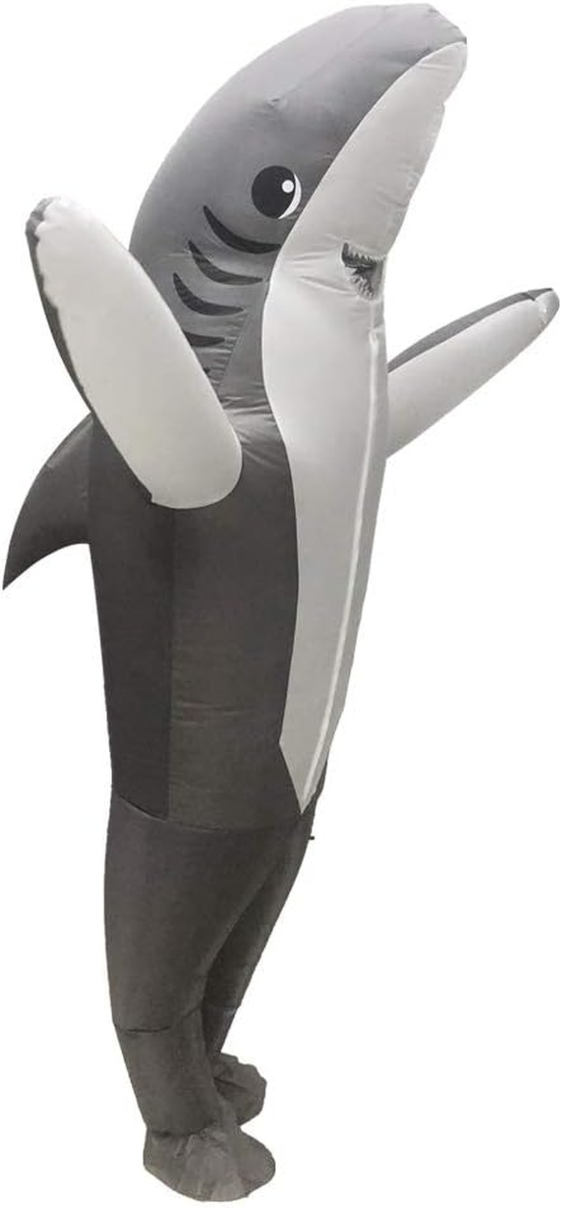 Inflatable Shark Costume Blow up Fancy Dress Cosplay Party Adults