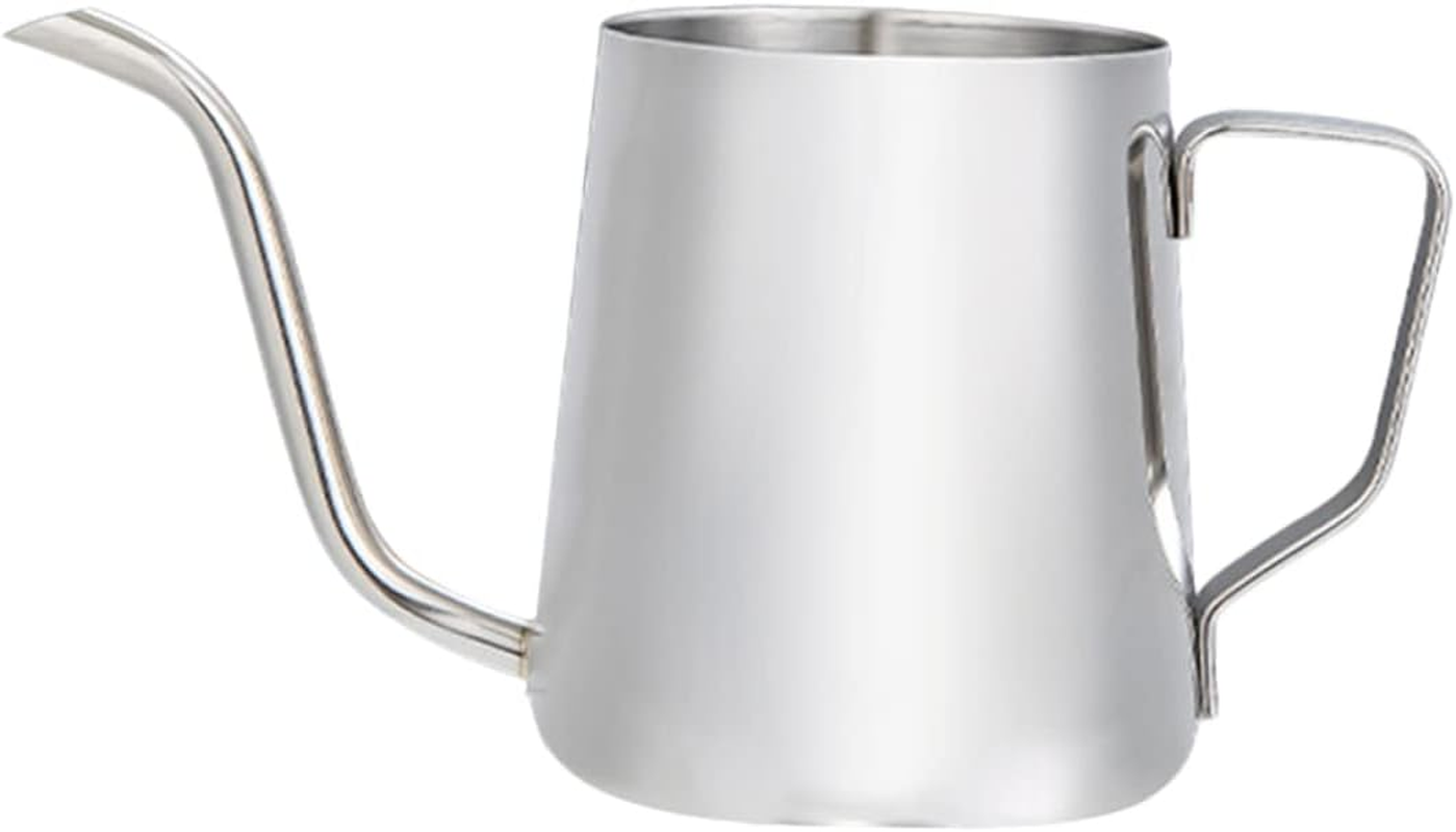 LABRIMP Stainless Steel Pot Espresso Pot Home Supply for Hand Brew Coffee Maker Capacity Long Nose Spout for Easy Use for Home Brewing and Daily Use