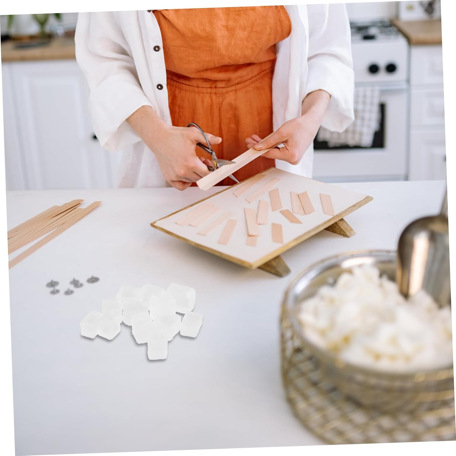 HOODANCOS 1 Soap Base Bathing Soap Shower Bars Base Soap Bar for Soap Making Scrub Soap Bar Base Organic Soap Bar Base Shampoo Bar Base Bath Soaps Base Natural Bar Base Soap image number 4