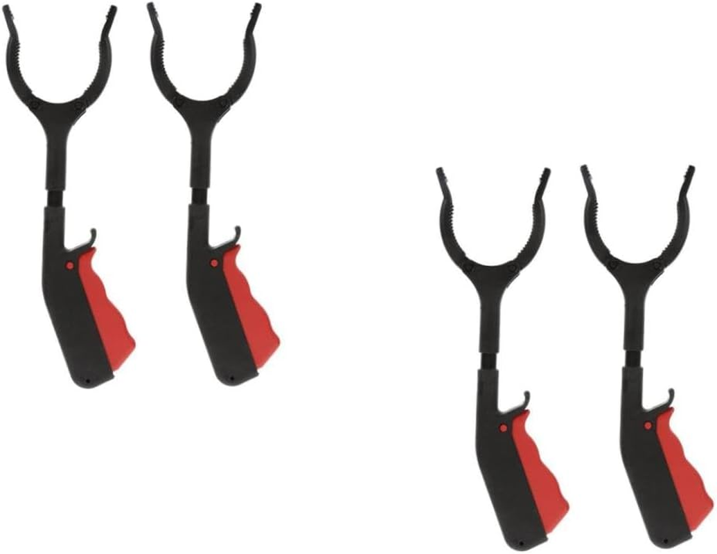 NOLITOY 2Sets Trash Picker Gripper Reacher Grabber Tool Handicap Accessories for Daily Living Reachers and Grabbers for Seniors Hand Grabber for Reaching Mini Grabber Tool Pickup 2Pcs*2 image number 2