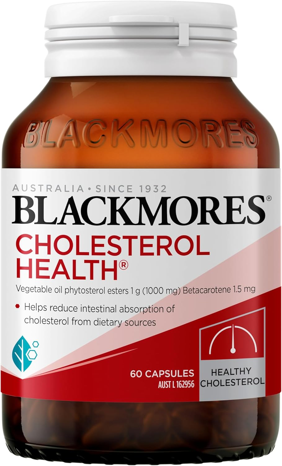 Blackmores Cholesterol Health | Helps Maintain Healthy Cholesterol | 60 Capsules
