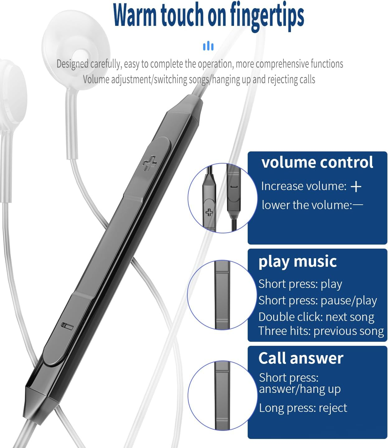 USB C Headphones in Ear Gaming Headset with Microphone Cable Earbuds (2 Pack) Typec Jack Earphones Wired Earphones Mobile Phone Wired PC Connection Headphones Compatible with Samsung Xiaomi Google image number 1