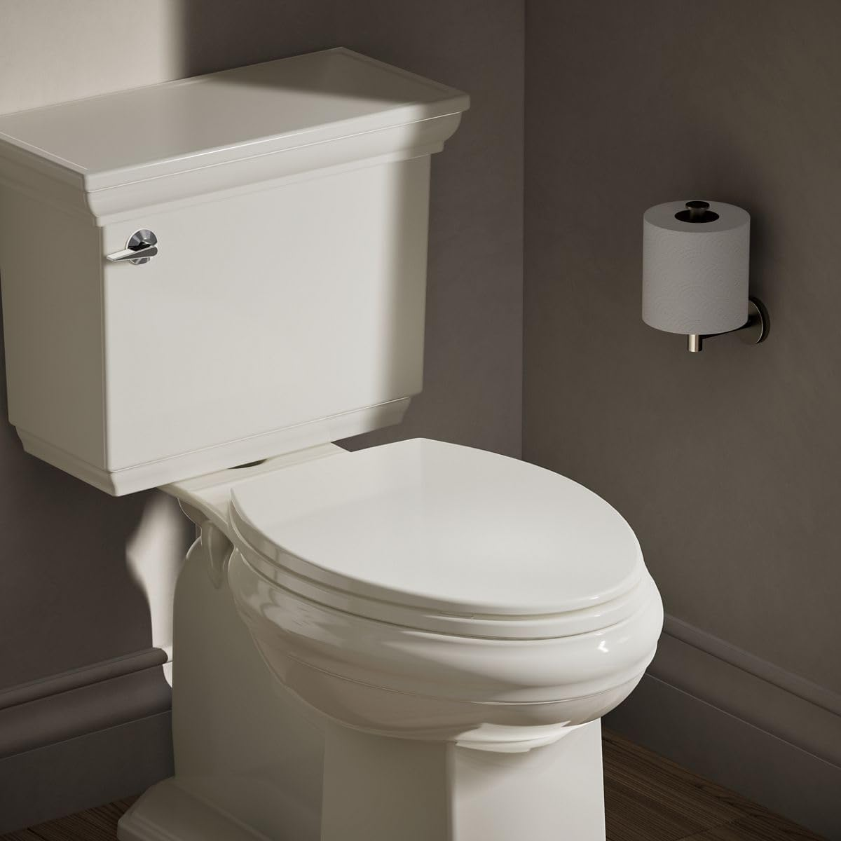 Kohler 20110-96 K-20110-96 Brevia Toilet Seat, Biscuit, Elongated image number 4