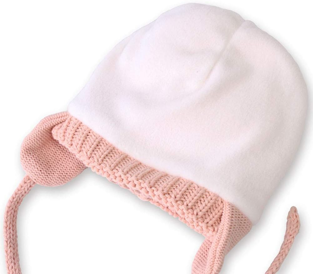 Baby Hat with Cute Earflap Warm Fleece Lining 0-36 Months Winter image number 4