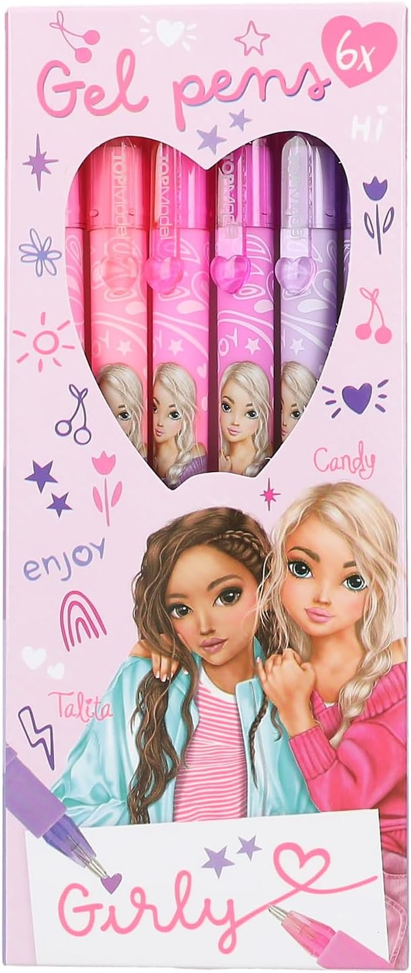 Topmodel - Girly Gel Pen Set (0412191) /Arts and Crafts image number 3