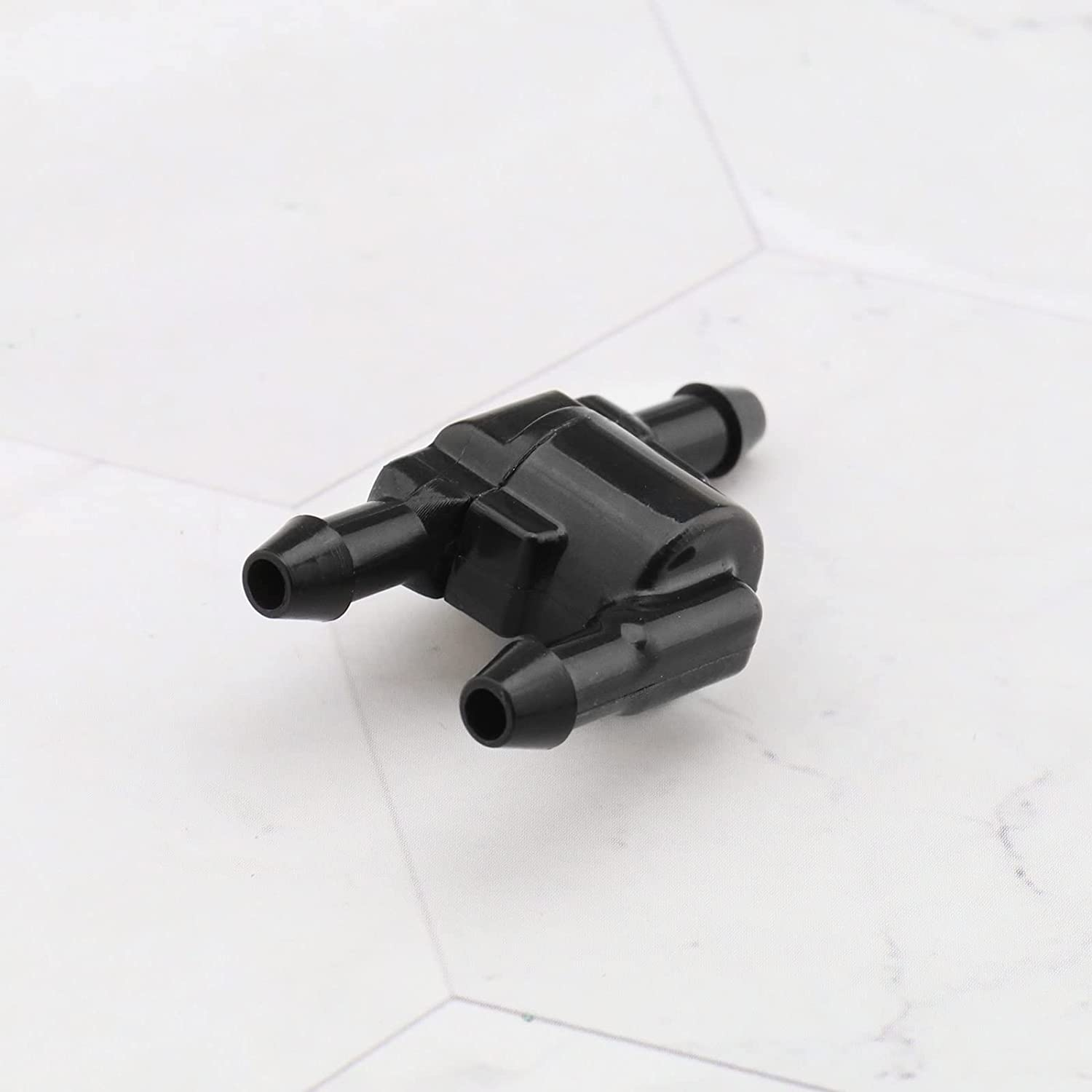 Emsea 2PCS Windscreen Washer Non Return Valve Check Hose Tee T 3 Way 8532128020 Compatible with 4Runner Corolla Highlander Land Cruiser Prado Mirai Sequoia Tundra image number 2