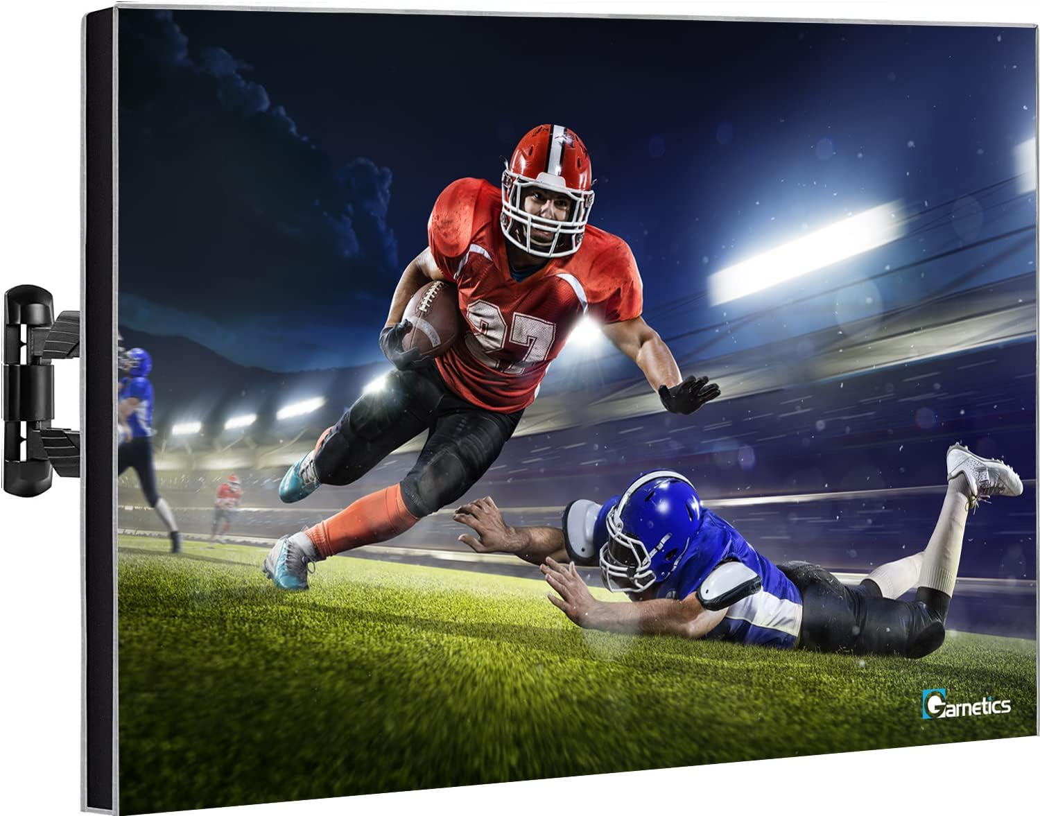 Garnetics Outdoor Tv Cover 43 Inch Waterproof and Weatherproof TV Covers | Outdoor TV Enclosure | Smart Shield TV Screen Protector for outside TV | Cover for Moving | TV Display Protectors