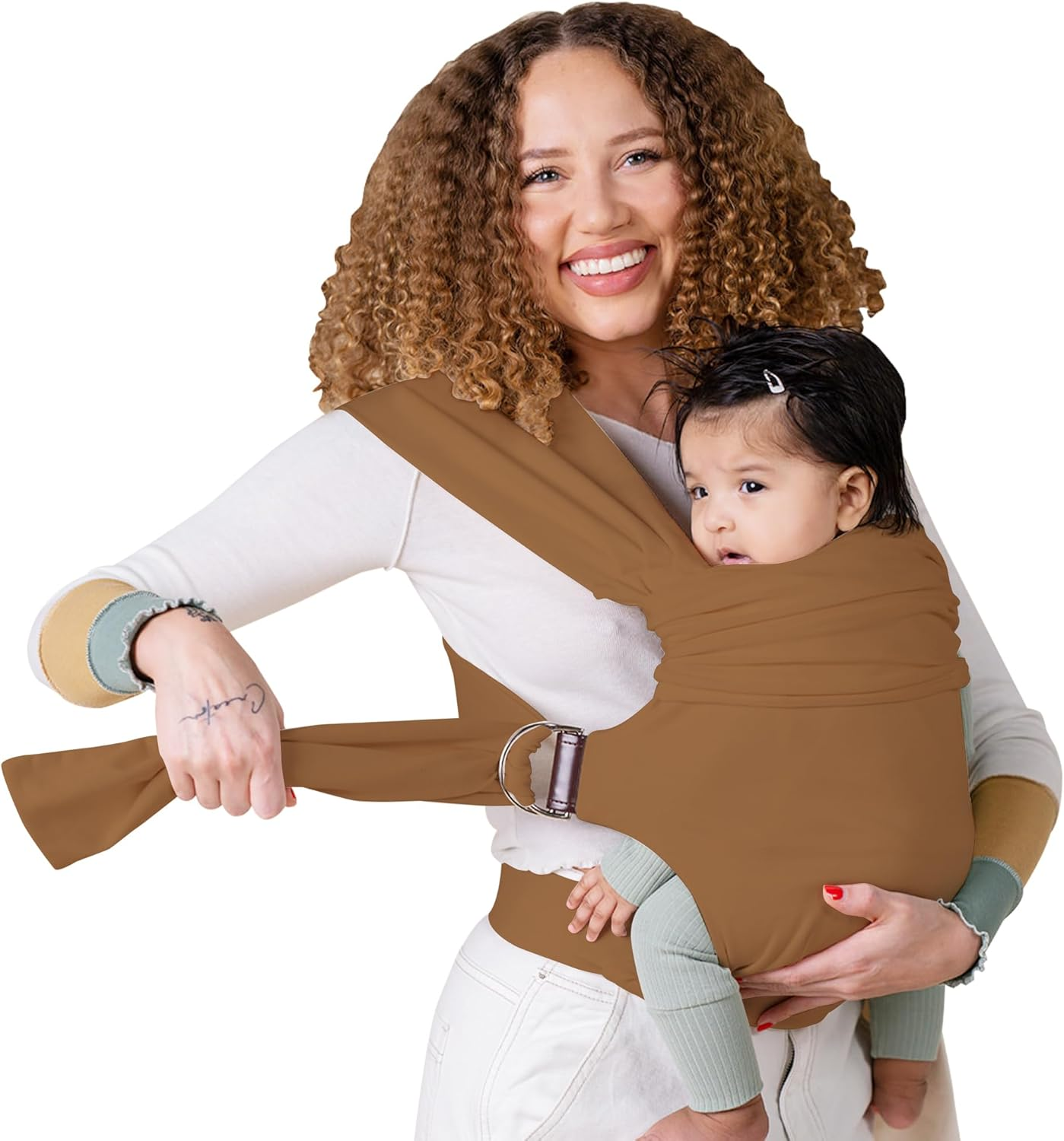 Lalabu Simple Wrap | Baby Carrier | Baby Wrap | Babywearing (Natural)