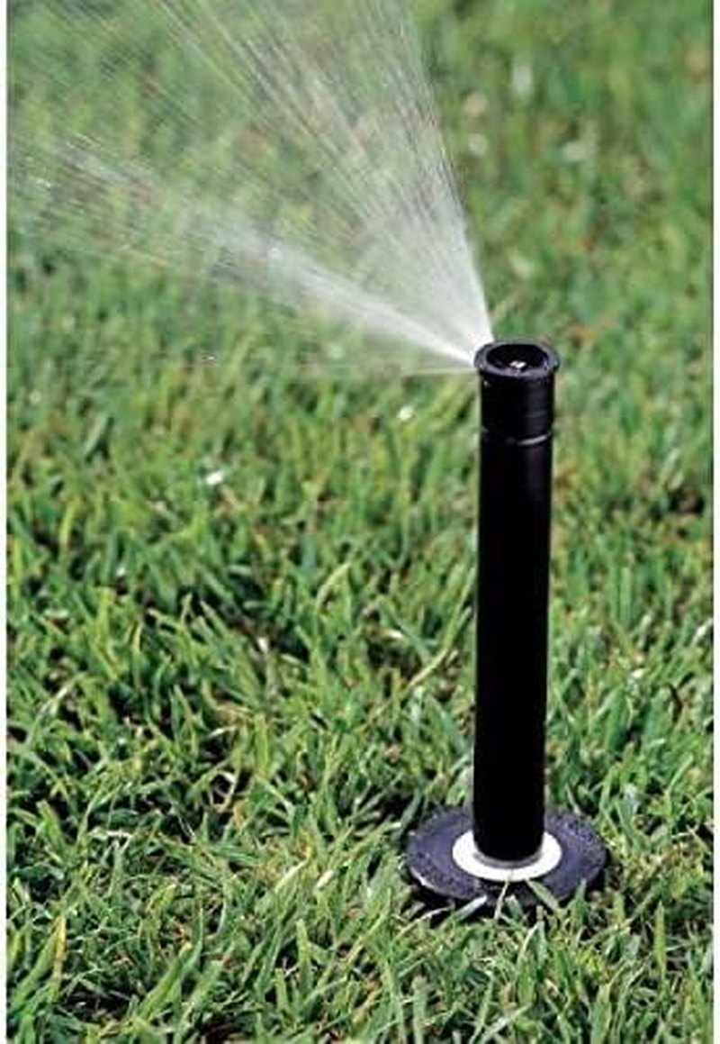 Rain Bird 1806APPRS Pressure Regulating (PRS) Professional Pop-Up Sprinkler, Adjustable 0&deg; - 360&deg; Pattern, 8' - 15' Spray Distance, 6" Pop-Up Height,Black image number 2