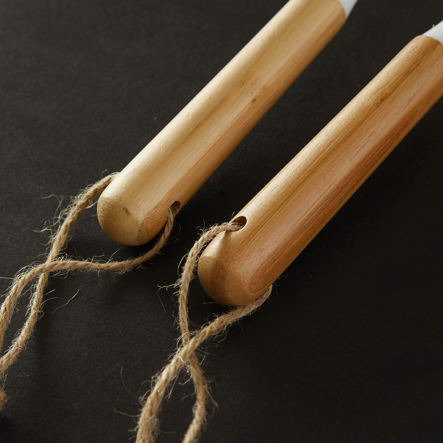 Alink 5-Pack Bottle Brush Cleaner - Long Bamboo Handle Water Bottle Straw Cleaning Brush for Washing Narrow Neck Beer Wine Decanter, Baby/Sports Bottle, Kombucha,Thermos, Contigo image number 3