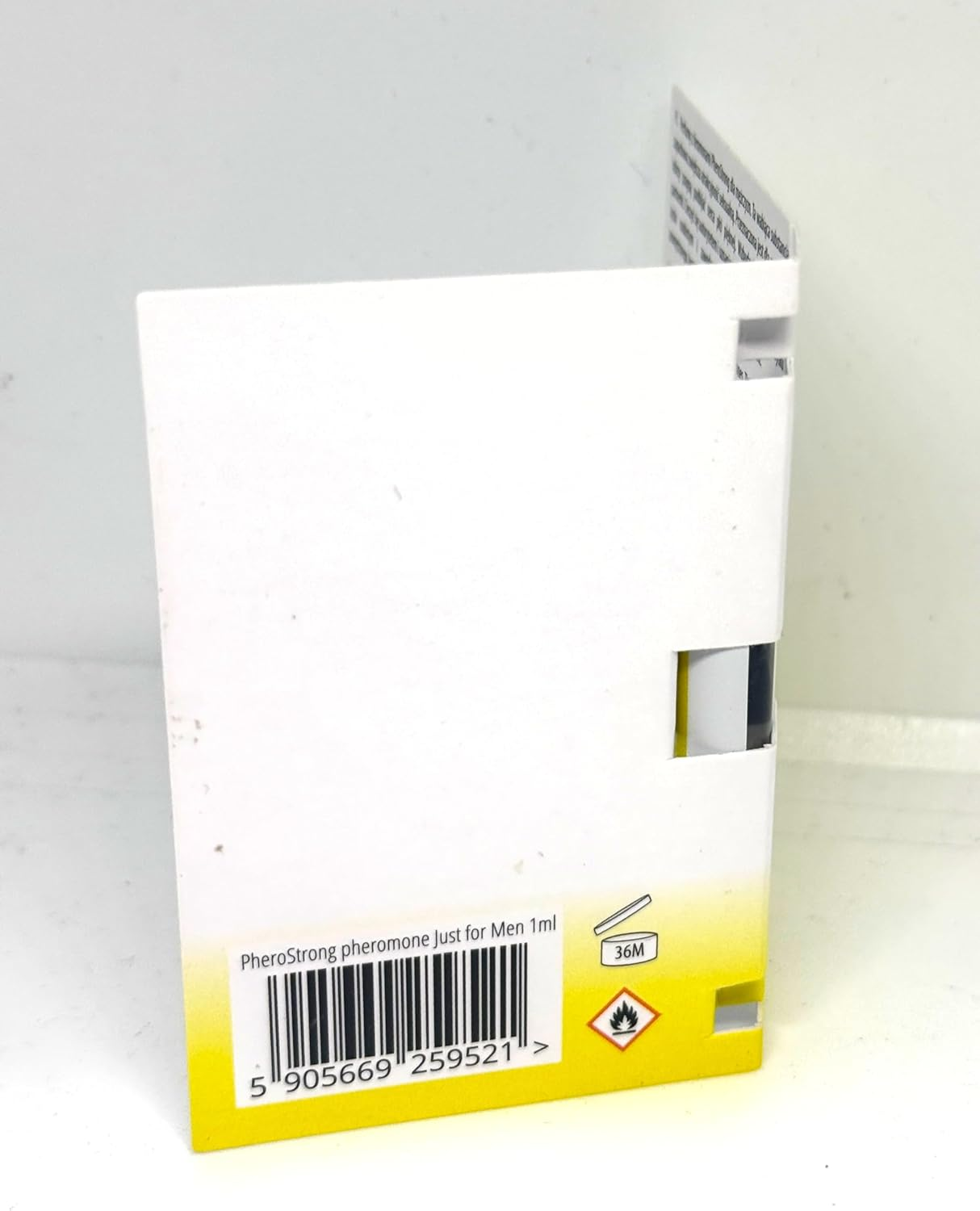 Pherostrong Pheromone Just for Men - Refreshing & Masculine Fragrance | Citrus, Marine & Woody Notes | Confidence-Boosting Scent | 1 Ml