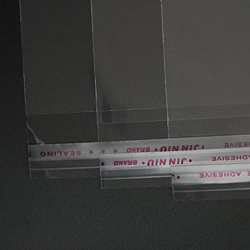 100 Pcs 6X9 Clear Resealable Cello/Cellophane Bags Good for Bakery, Candle, Soap, Cookie Poly Bags