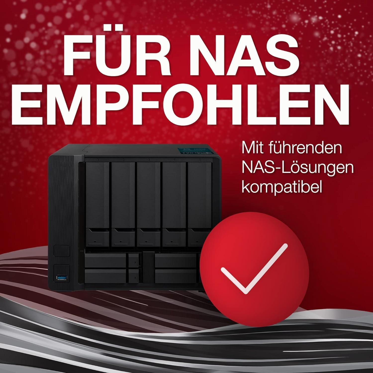 Seagate Ironwolf Pro, 18TB, Enterprise NAS Internal Hard Drive HDD &ndash; CMR, 3.5", SATA, 6Gb/S, 7200RPM, 256MB Cache, for RAID Network-Attached Storage, Rescue Services (ST18000NT001) (Refurbished) image number 1