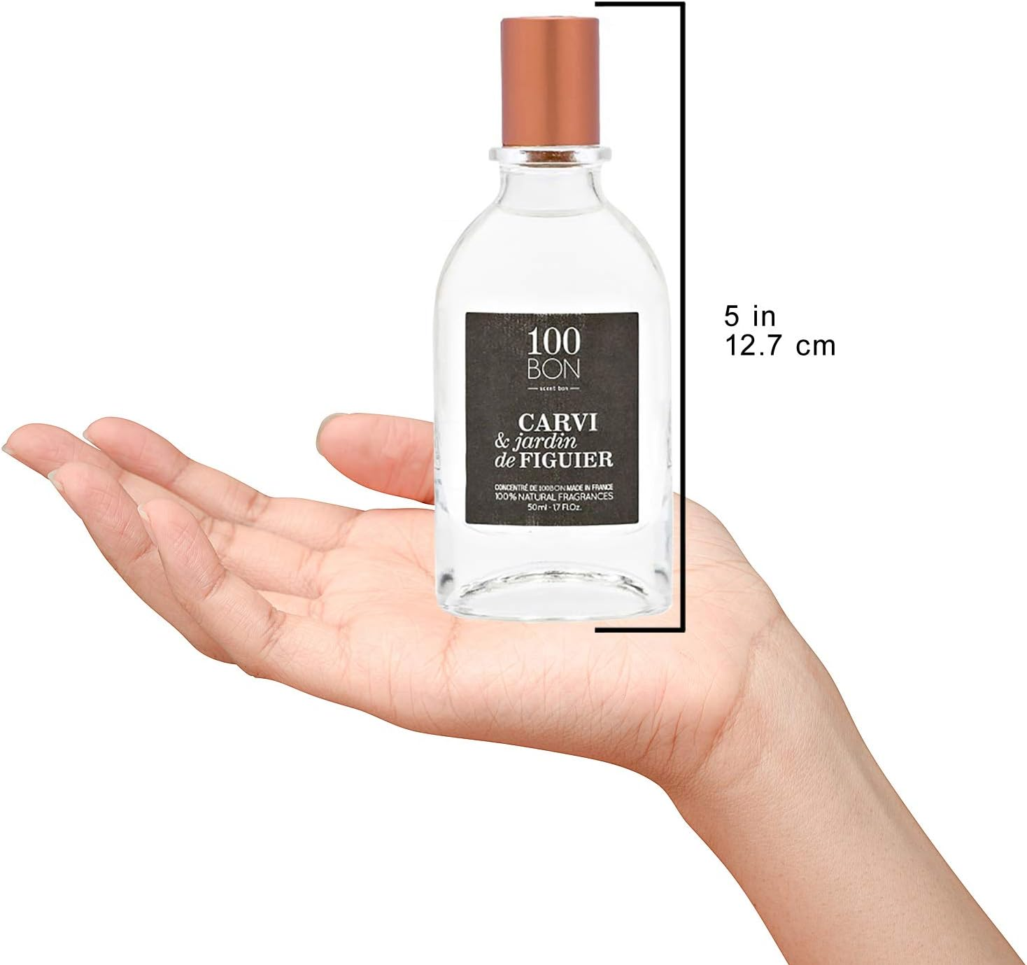 100 Bon Carvi & Jardin De Figuier by 100 Bon Concentree De Parfum Spray (Unisex Refillable) 1.7 Oz for Men