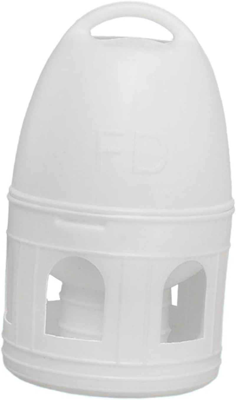Wyhqgn Bird Water Drinker, Parakeet, Pigeon, Parrot, Duck, Chicken, Pigeon, Water Dispenser, Automatic Feeder, Large Capacity Drinker And, White 5L image number 1