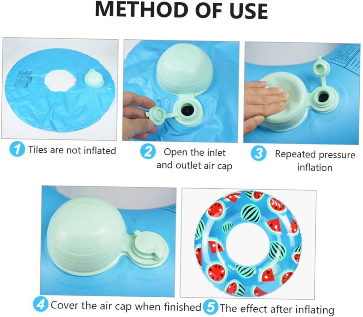 ERINGOGO Swimming Pool Ring Storage Bag Inflatable Ring Leakproof and for Adults and Boys and Girls image number 3