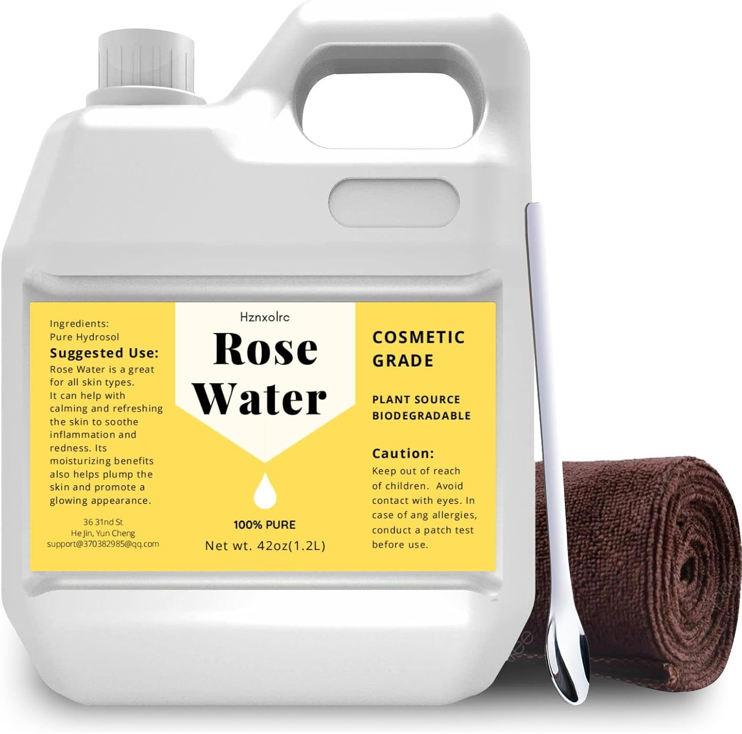 42 Fl Oz Rose Water for Face Hydrating Mist, 100% Pure Rose Water, Cleanses & Softens, Promotes Healthy Cell, Suitable for All Skin Types image number 2