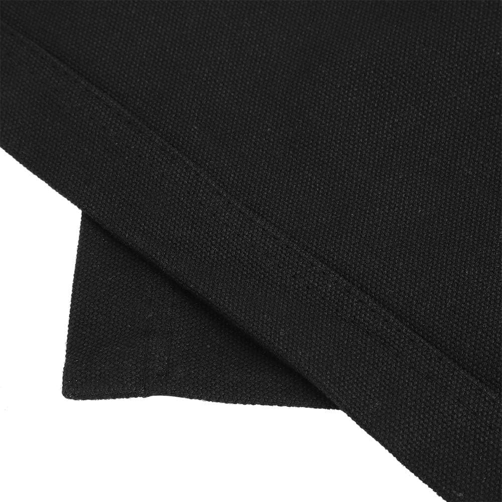 Replacementcloth for Director'S Chair with Backrest, 2 Sizes Film Chair Replacement Canvasand Backrest Canvas Cover, Wooden Stick (Black) image number 2