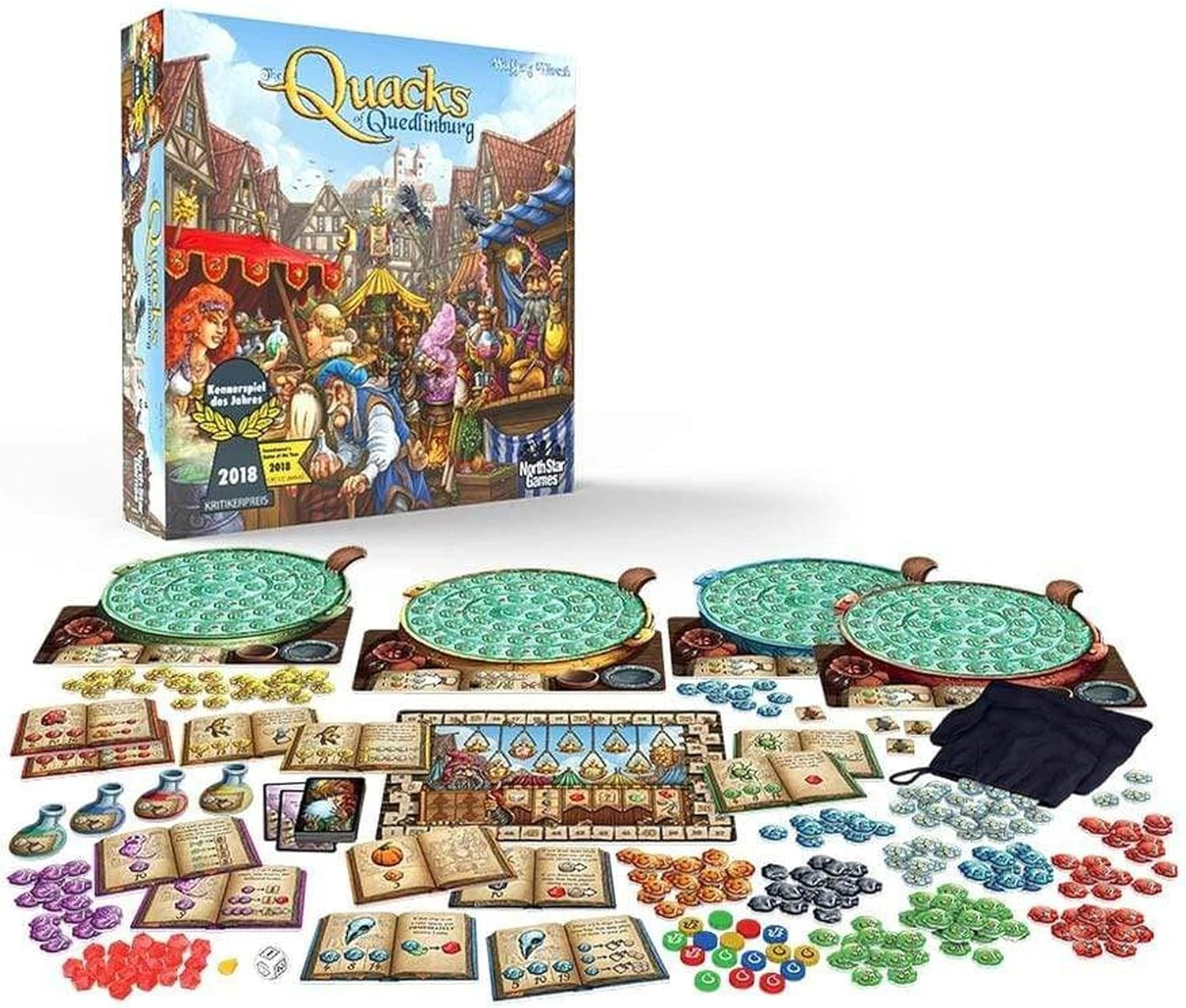 North Star Games the Quacks of Quedlinburg Board Game, Multicolored (62414) image number 3