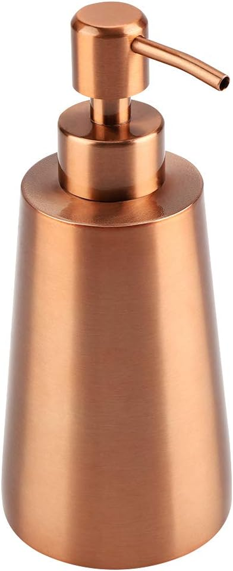 Premium 304 Stainless Steel Pump Dispenser, Modern, Stylish Sink Liquid Lotion Storage Holder Bottle with Sanding Surface, for Kitchen Bathroom, Ideal for Home Hotel Restaurant image number 3