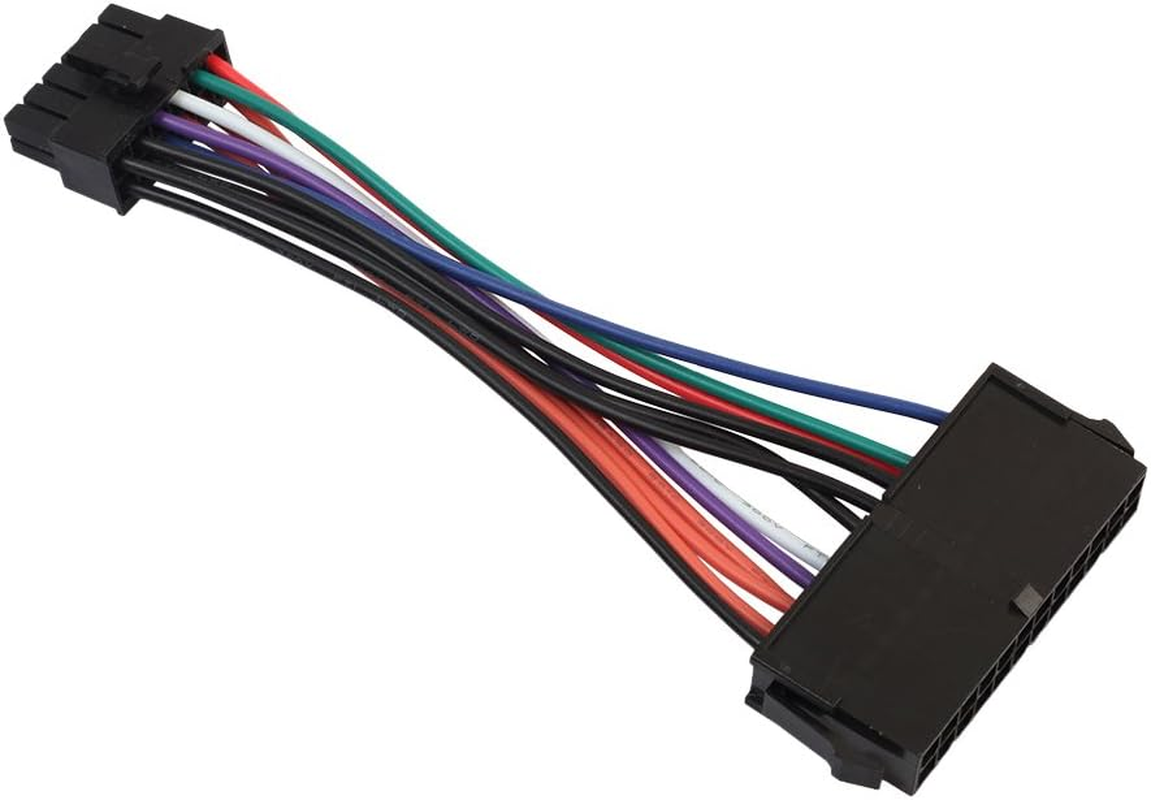 ATX 24 Pin Female to 12 Pin Male Converter Power Supply Cable Cord for Computer image number 1