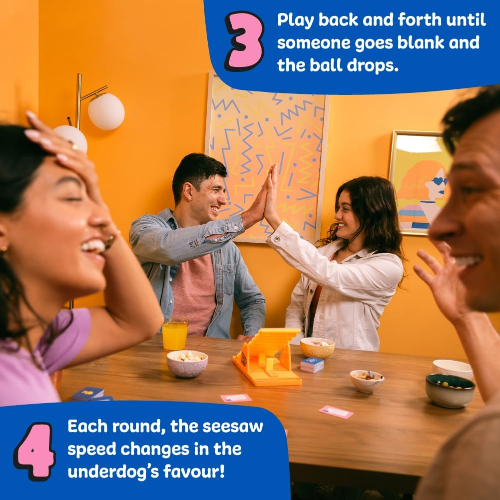 Big Potato Games | Tilt 'N' Shout | a Speedy Family Board Game for Adults and Kids | 2+ Players | Ages 10+ image number 5