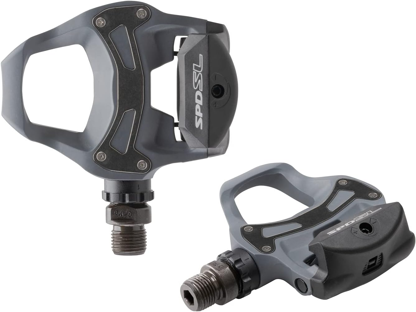 SHIMANO PD-R550 SPD-SL Road Pedals; Black image number 1