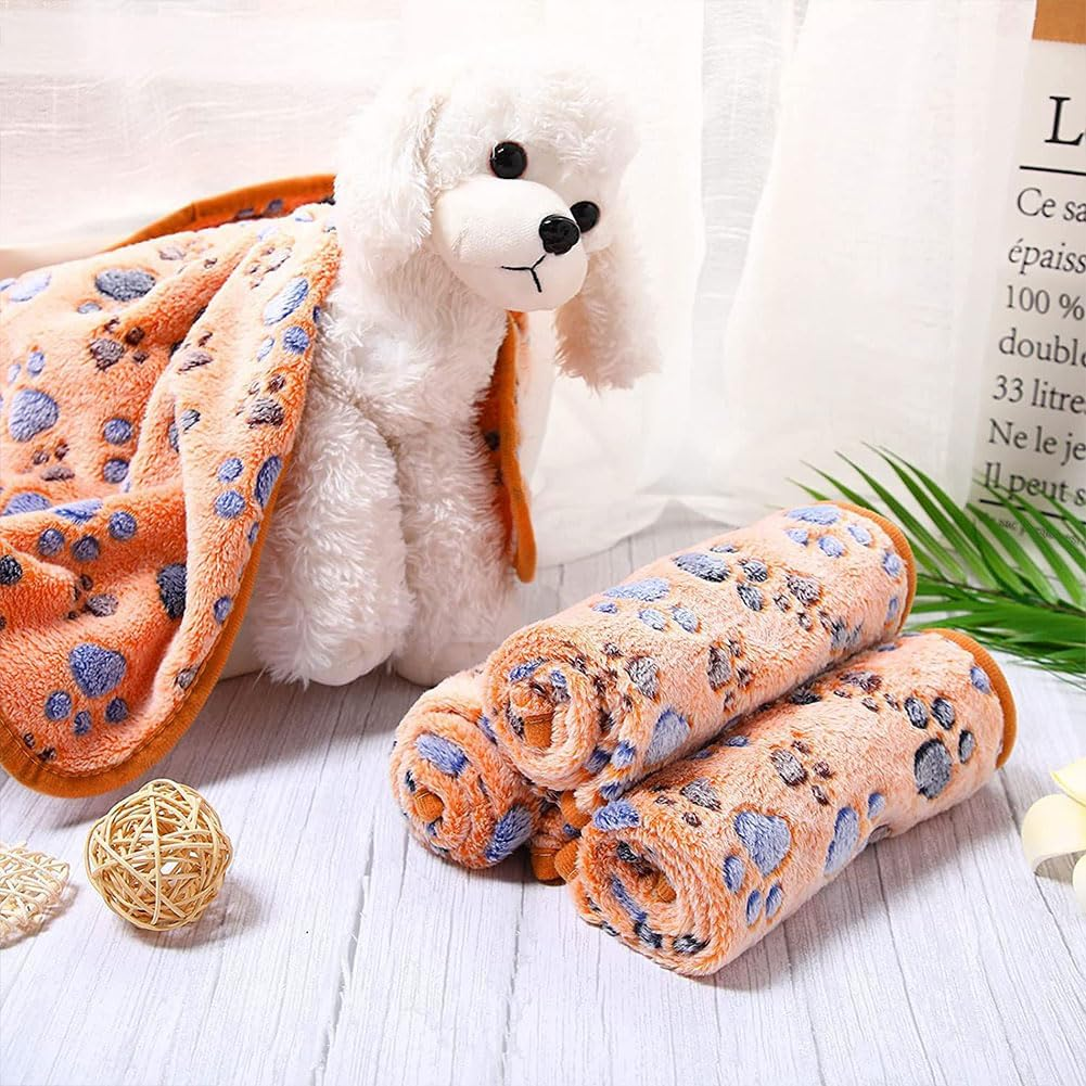 Butyeak Thick Pet Blanket, Cat Blanket, Dog Blanket, Dog Blanket, Washable, Double-Sided Pet Blankets, Soft Warm Pet Blankets, Pet Blanket, Flannel, Dog Blanket, Cuddly Blanket, (104 X 72 Cm)