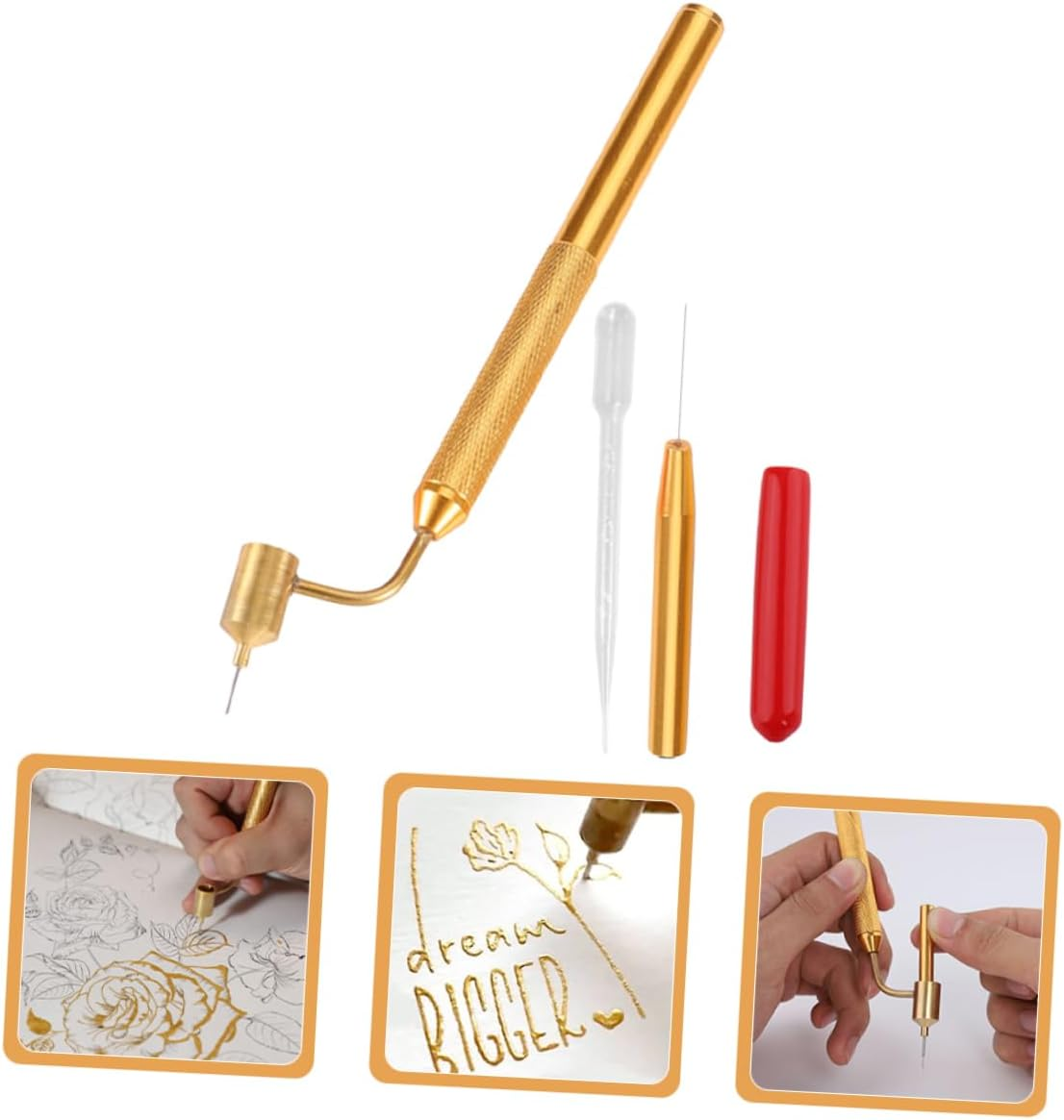 GLEAVI 2Pcs Car Scratch Repair Pen Fluid Writer Tool for Paint Versatile Auto Scratch Remover for Various Car Models Elegant Design for Home Furniture Repair image number 3